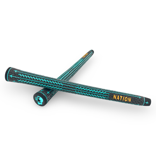 The Perfecto Cord-Tac Golf Grip (Teal)