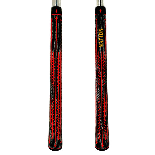The Perfecto Cord-Tac Golf Grip (RED Mid Size)
