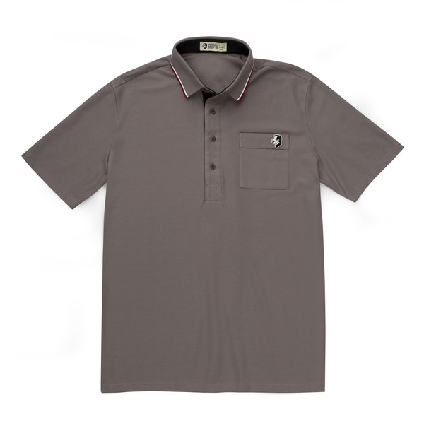 The T.K. Pique in Ash – Nation Golf Co.