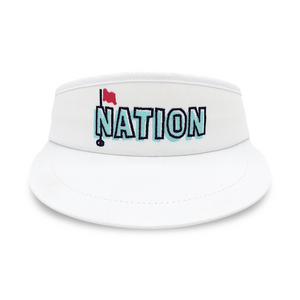 Viceroy White Tour Visor