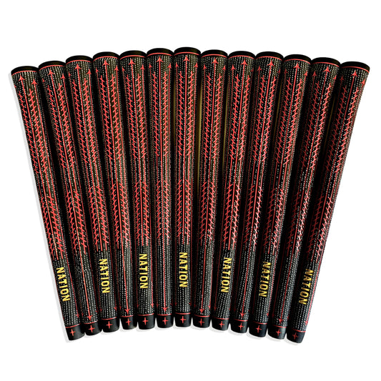 13 Grip Player Pack-Perfecto Cord-Tac RED